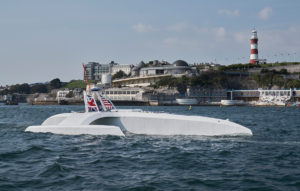 autonomous ship sets sail from Plymouth