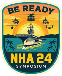 National Helicopter Association Symposium logo 2024 with words be ready on top